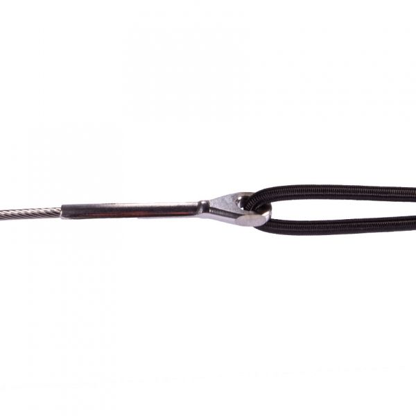 Aufgepresstes Augterminal für Drahtseil 4 mm