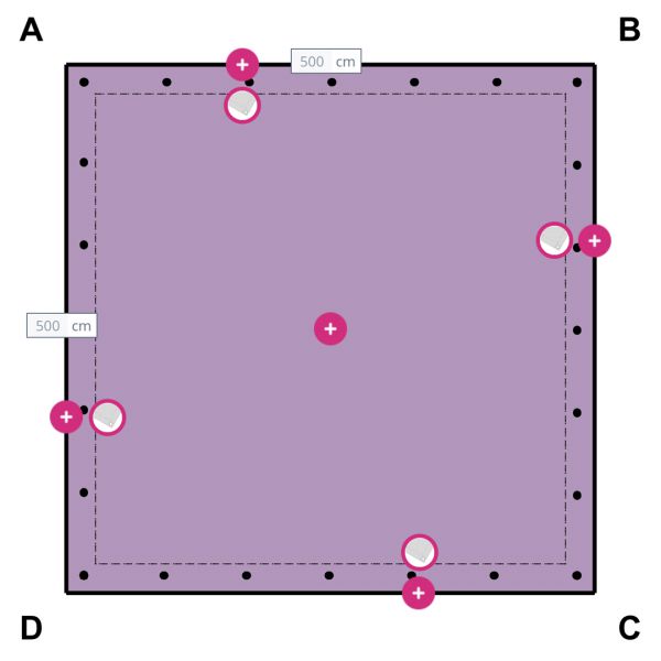 Quick Finder Balkonverkleidung 500 x 500 cm – Sunsilk