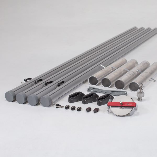 Flex Hardware-Set Standard mit 4 Masten